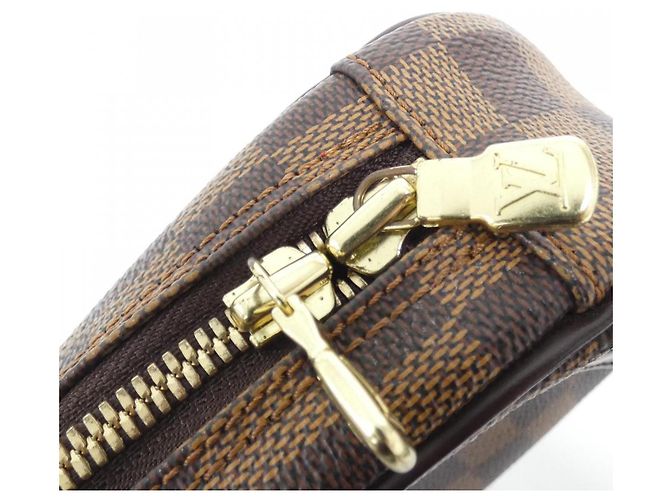Pochette Gange Damier Louis Vuitton - Borsa a Spalla Marrone - vista 4