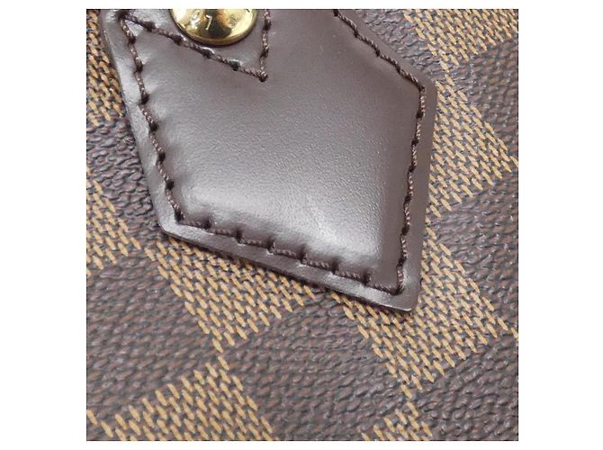 Borsa Tote Louis Vuitton Damier Marrone - vista 3