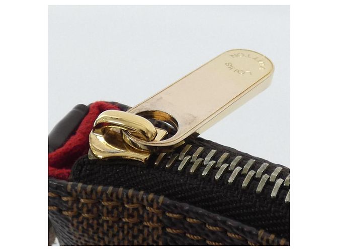 Borsa Tote Louis Vuitton Damier Marrone - vista 4