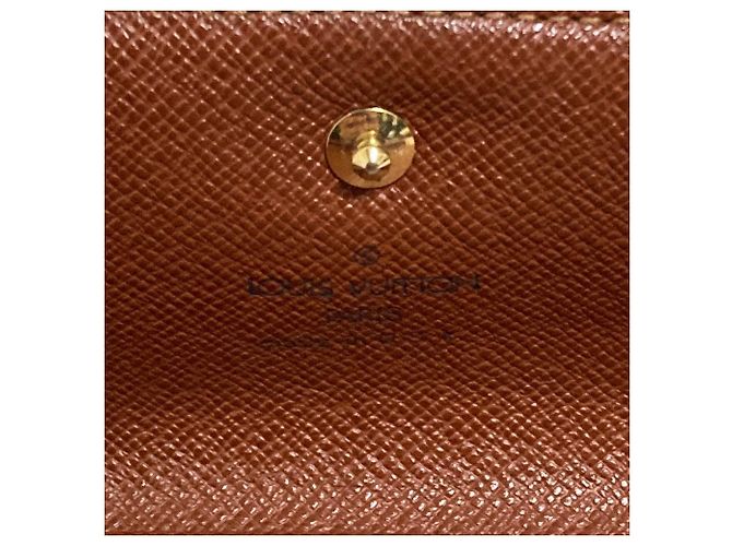 Portafoglio lungo Monogram Louis Vuitton Marrone - vista 7