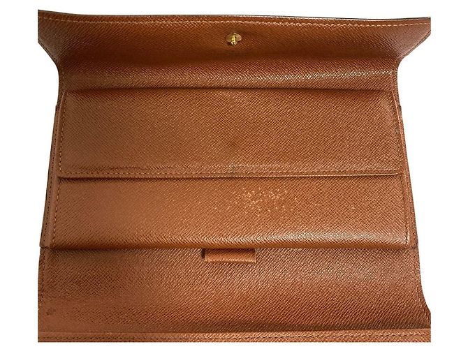 Portafoglio lungo Monogram Louis Vuitton Marrone - vista 9