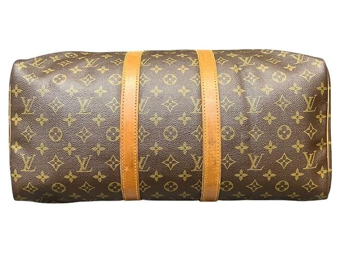 Bolso Boston Louis Vuitton Keepall45 Monogram Castaño - vista 3