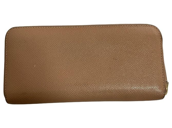 Christian Dior 30 Montaigne Leder-Langgeldbörse Braun Beige - Ansicht 3