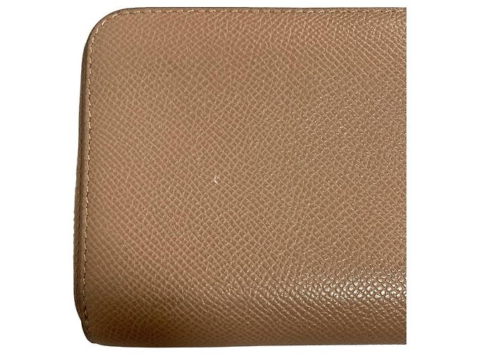 Christian Dior 30 Montaigne Leder-Langgeldbörse Braun Beige - Ansicht 4