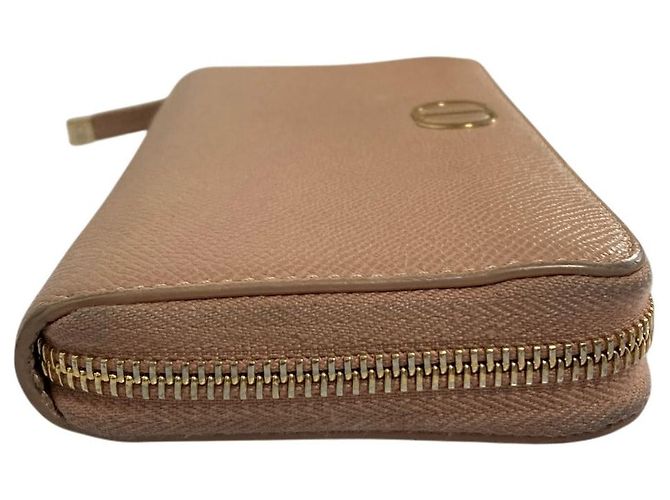 Christian Dior 30 Montaigne Leder-Langgeldbörse Braun Beige - Ansicht 8