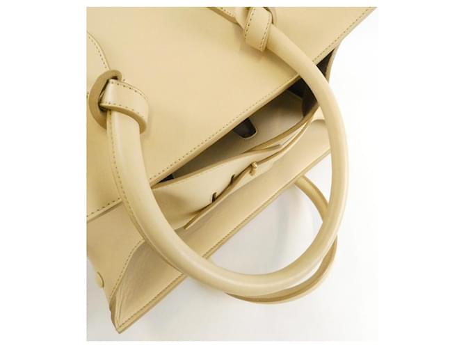 Céline Borsa Celine Tie Calf Marrone Beige - vista 7