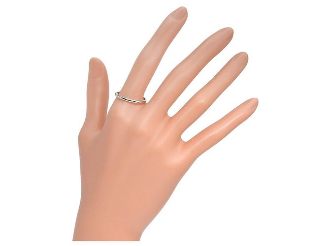 Cartier Ehering Pt950 Platin Größe 19.5 Silber Metallisch - Ansicht 2