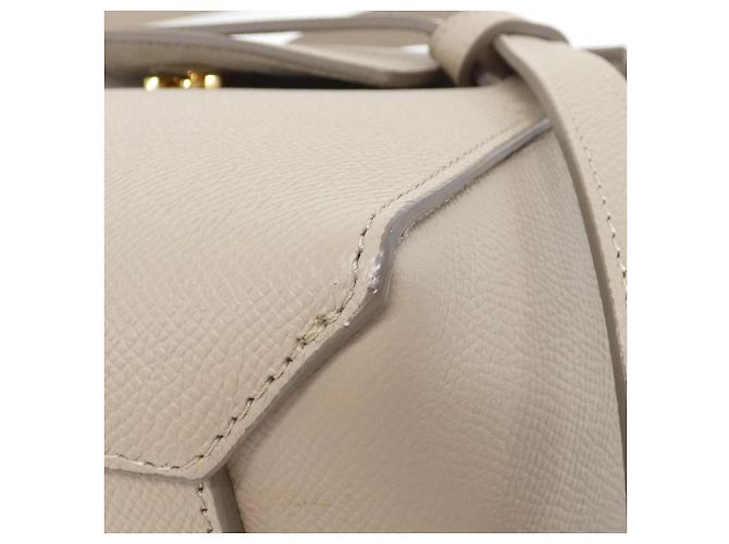 Belt Bag Céline Borsa a mano micro in pelle di vitello Celine Belt Marrone Beige - vista 3