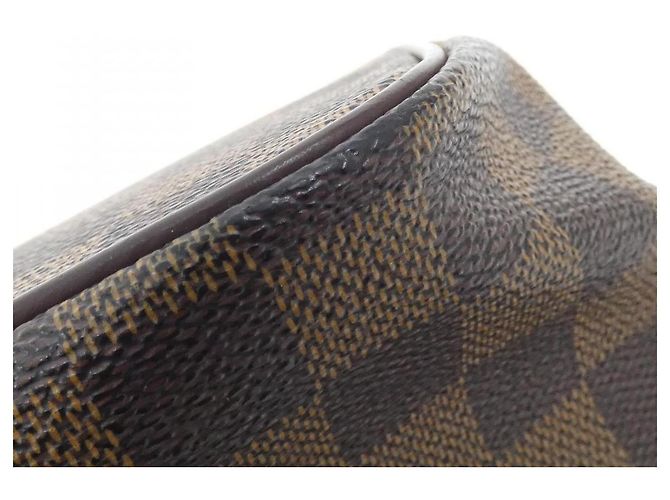 Borsa Louis Vuitton Damier Marrone - vista 2