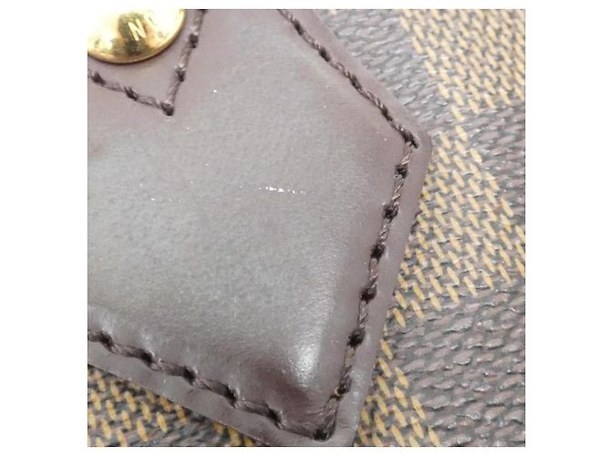 Borsa Louis Vuitton Damier Marrone - vista 5