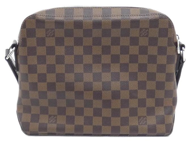 Borsa a tracolla Louis Vuitton Damier Jake Messenger Marrone - vista 2