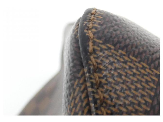 Borsa a tracolla Louis Vuitton Damier Jake Messenger Marrone - vista 3