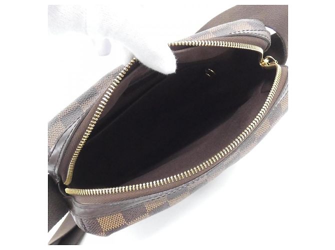 Borsa a tracolla Louis Vuitton Damier Marrone - vista 8