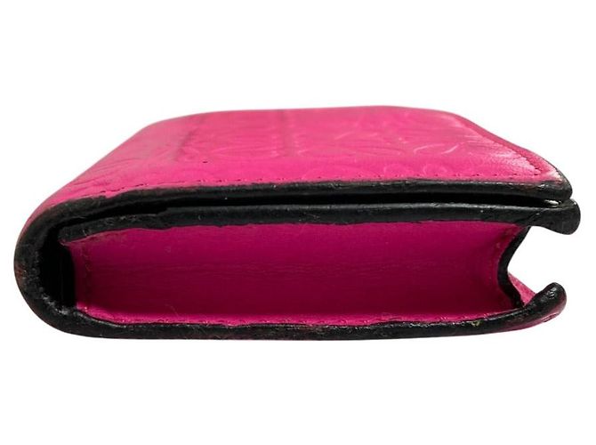 Tarjetero de piel Anagram Loewe Rosa - vista 6