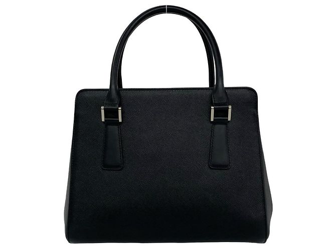 Borsa a mano in pelle Burberry Nero - vista 4