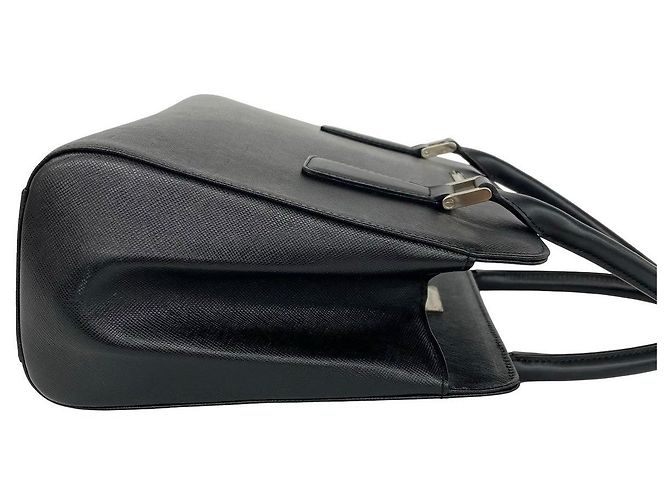 Borsa a mano in pelle Burberry Nero - vista 7