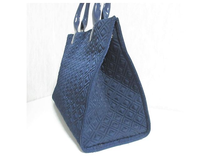 Tory Burch Ella gesteppte Tote Bag Blau - Ansicht 3