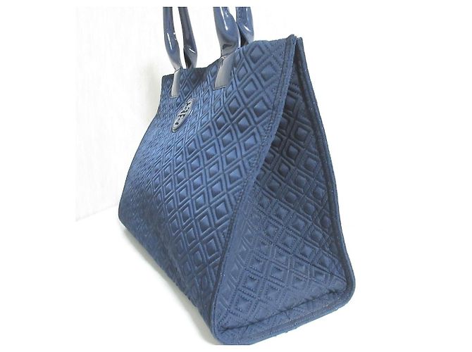 Tory Burch Ella gesteppte Tote Bag Blau - Ansicht 4