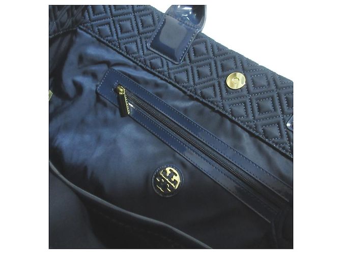 Tory Burch Ella gesteppte Tote Bag Blau - Ansicht 9