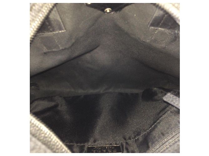 Borsa a mano in Nylon Tessuto e Pelle Prada Nero - vista 9