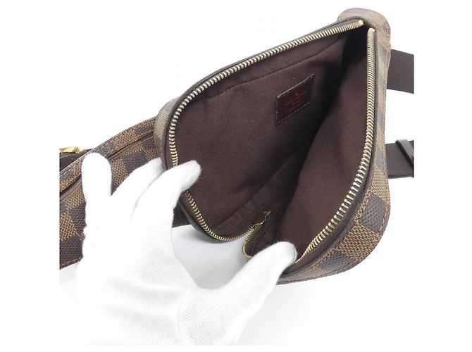 Louis Vuitton Geronimos Damier Schultertasche Braun - Ansicht 8
