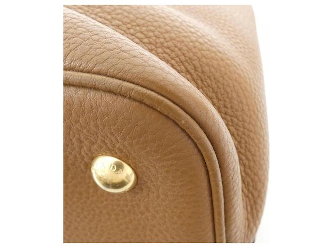 Prada Vitello Phenix Handtasche Braun - Ansicht 3