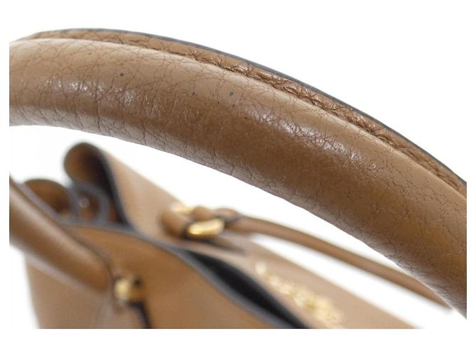 Prada Vitello Phenix Handtasche Braun - Ansicht 5