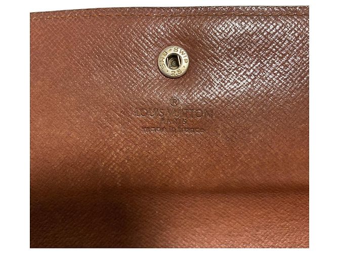 Carteira longa Louis Vuitton Monogram Marrom - vista 8