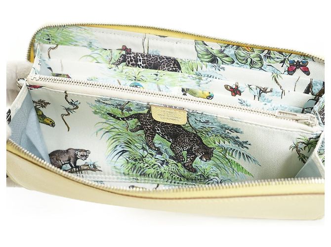 Hermès Portafoglio in pelle Hermes Azap Giallo - vista 5