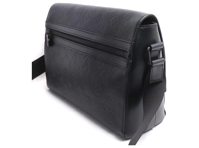 Borsa a tracolla Louis Vuitton Sprinter Monogram Shadow Nero - vista 2