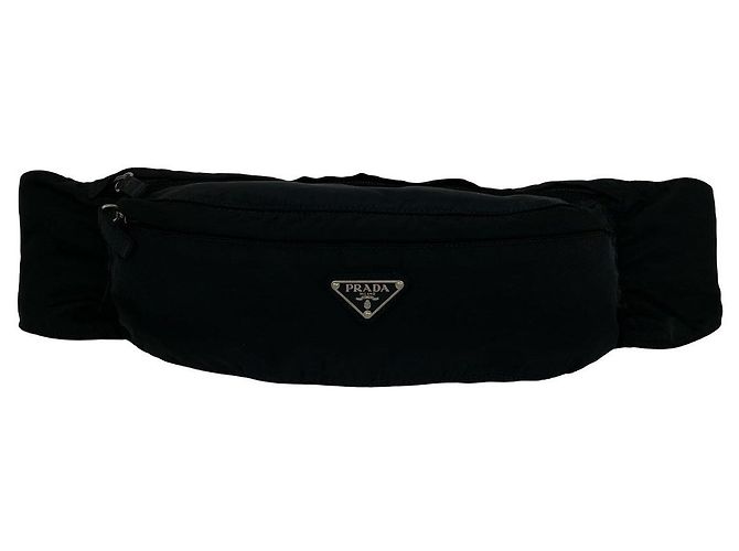 Marsupio in nylon Tessuto Prada Nero - vista 2