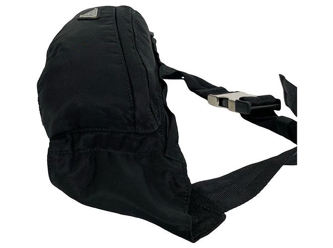 Marsupio in nylon Tessuto Prada Nero - vista 6