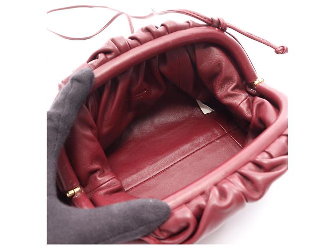 Bottega Veneta The Mini Pouch Leather Shoulder Bag Brown - view 3