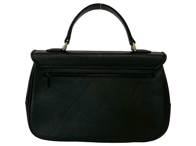 Borsa in pelle Burberry Nero - vista 4