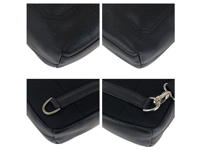 Borsa a tracolla in pelle Paul Smith Nero - vista 3