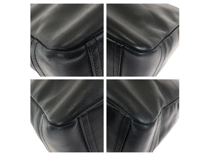 Pasta executiva 2way de couro COACH Preto - vista 3