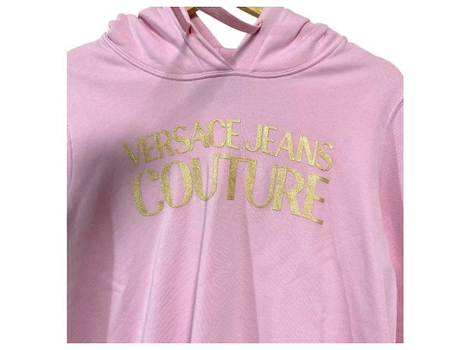 Sudadera con capucha Versace Jeans Couture Rosa - vista 3