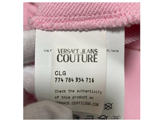 Sudadera con capucha Versace Jeans Couture Rosa - vista 8