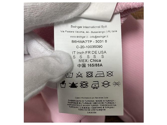 Sudadera con capucha Versace Jeans Couture Rosa - vista 9