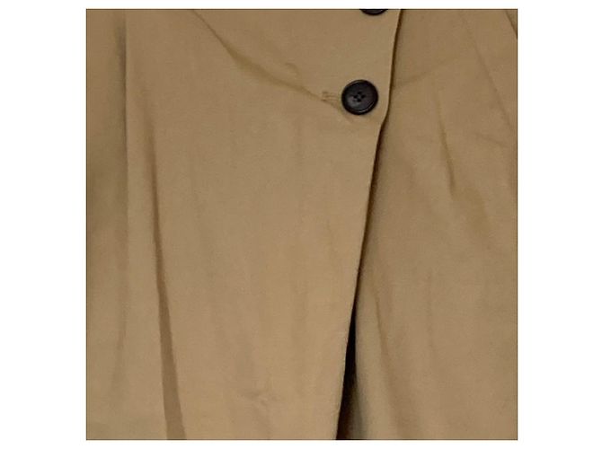 Autre Marque Falda larga de talle alto Mystrada Beige - vista 3