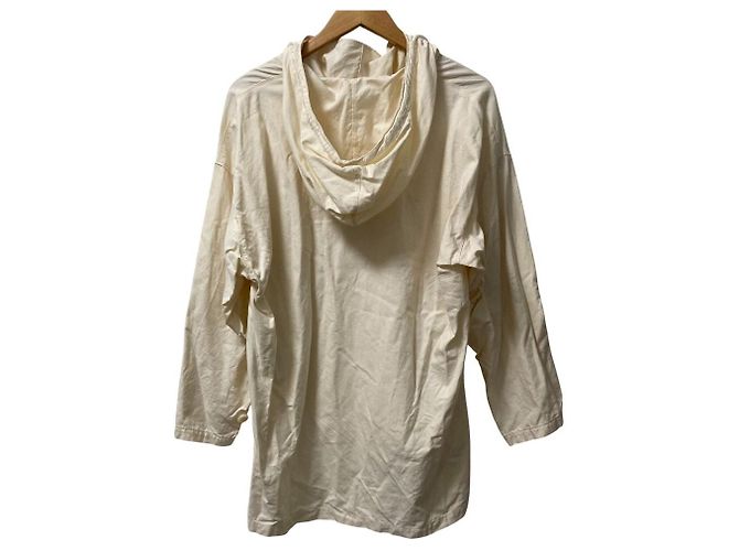 Autre Marque Jaqueta Anorak de Algodão e Seda nagonstans Branco Fora de branco - vista 4