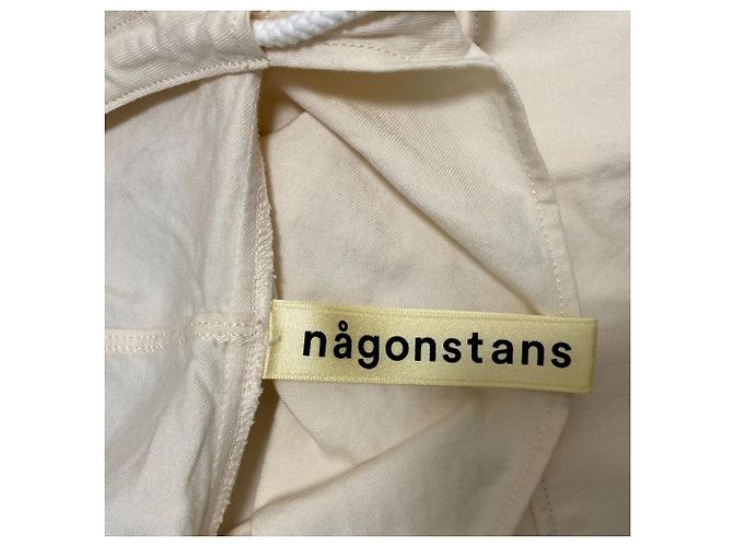 Autre Marque Jaqueta Anorak de Algodão e Seda nagonstans Branco Fora de branco - vista 6