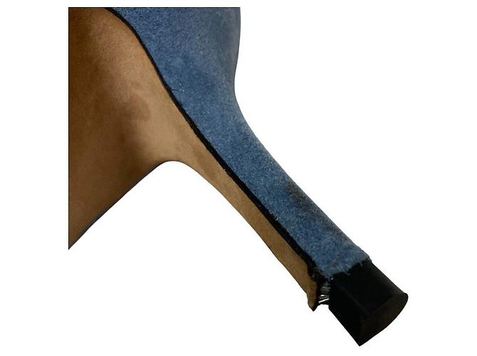 Autre Marque Décolleté a punta in scamosciato PELLICO Blu - vista 13