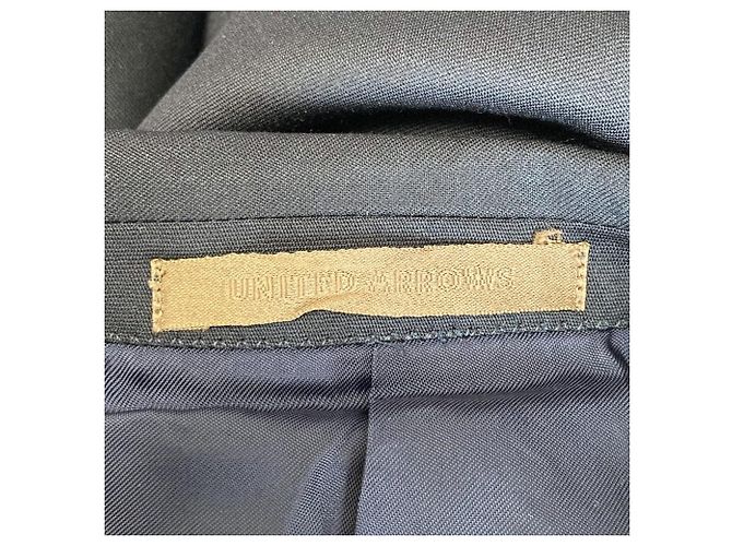 Autre Marque Chaqueta de lana entallada United Arrows Negro - vista 5