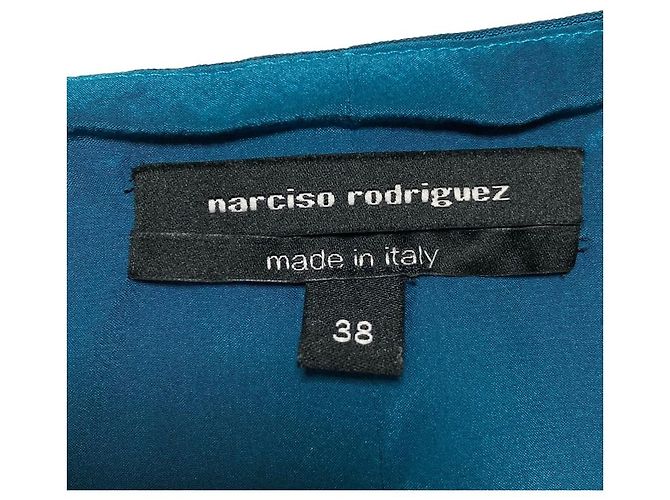 Autre Marque Vestido sin mangas con capas Narciso Rodriguez Verde - vista 13