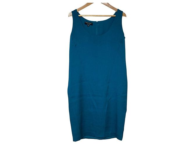 Autre Marque Vestido sin mangas con capas Narciso Rodriguez Verde - vista 3
