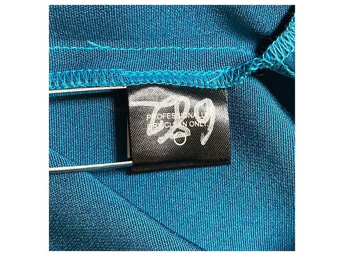 Autre Marque Vestido sin mangas con capas Narciso Rodriguez Verde - vista 7