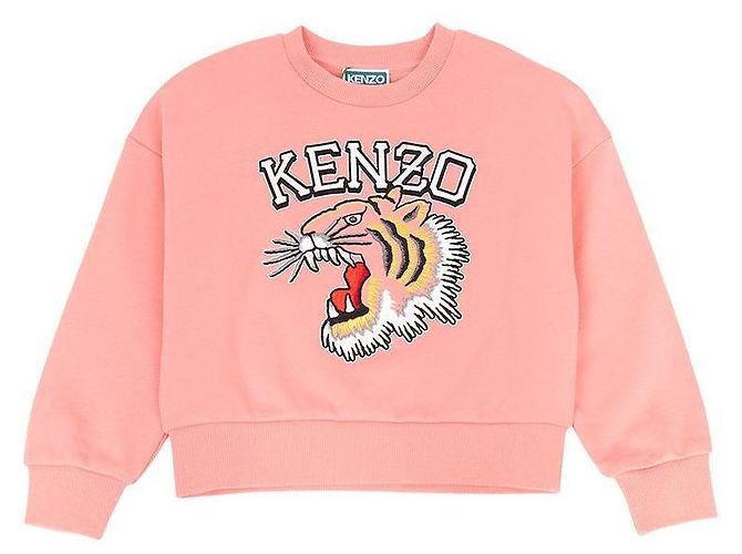 Kenzo Fleece-Sweatshirt für Kinder (von Erwachsenen tragbar) Rot - Ansicht 2