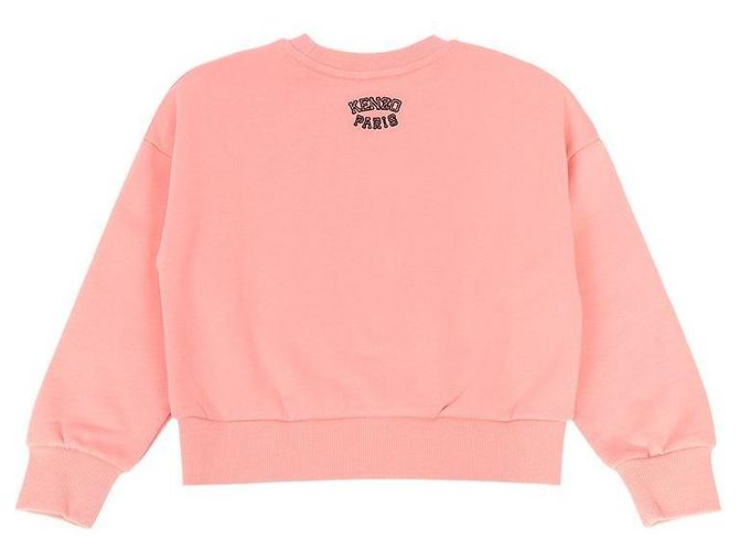 Kenzo Fleece-Sweatshirt für Kinder (von Erwachsenen tragbar) Rot - Ansicht 3