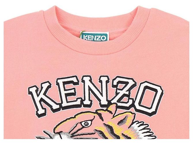 Kenzo Fleece-Sweatshirt für Kinder (von Erwachsenen tragbar) Rot - Ansicht 4